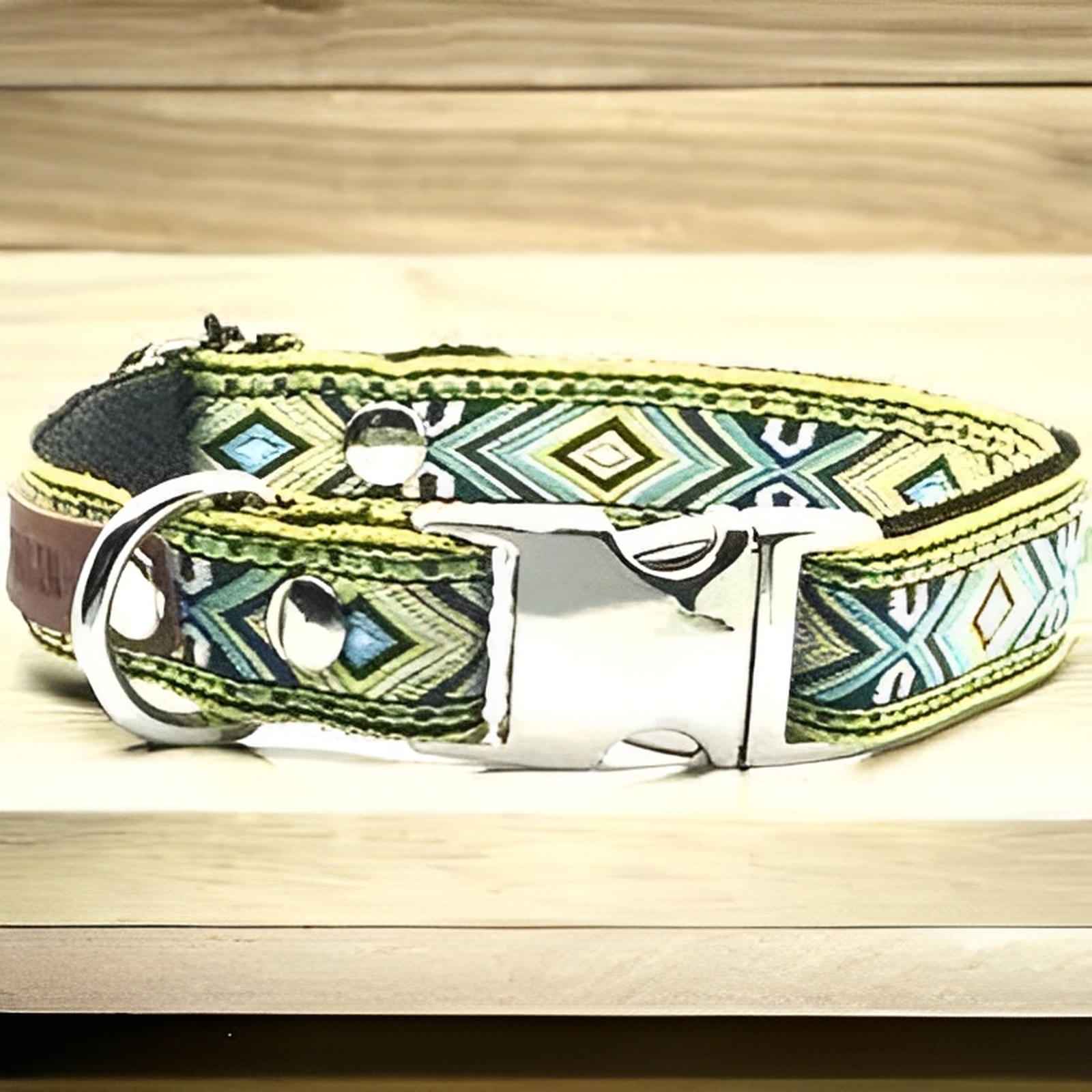 Chic Canine Personalised Cotton Dog Collar