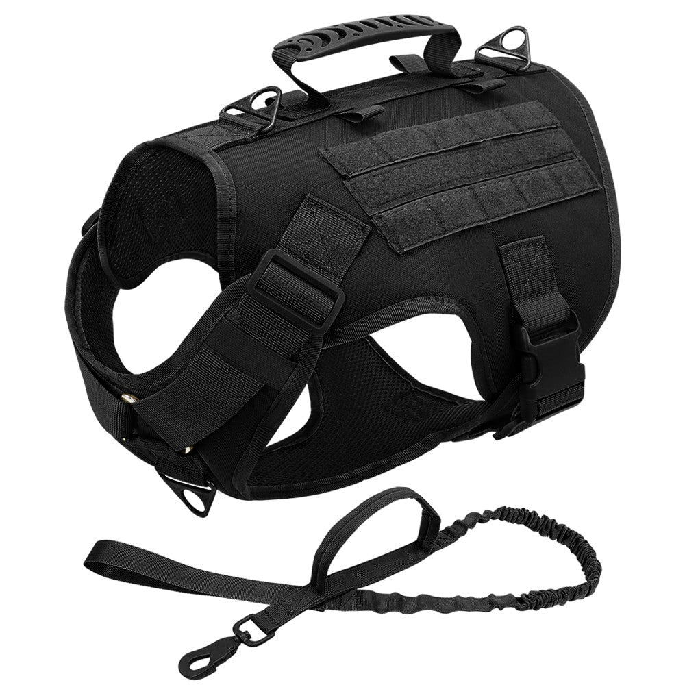 Tactical Harness Military Training Dog Vest