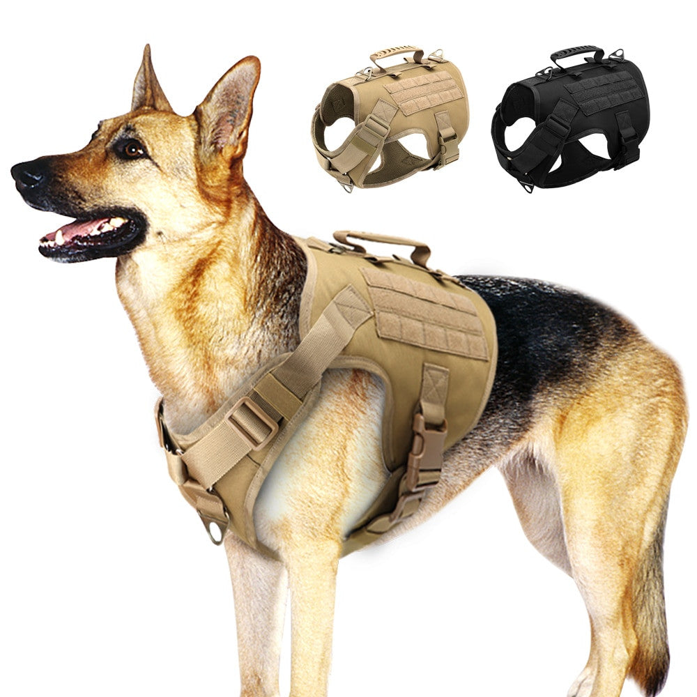 Tactical Harness Military Training Dog Vest