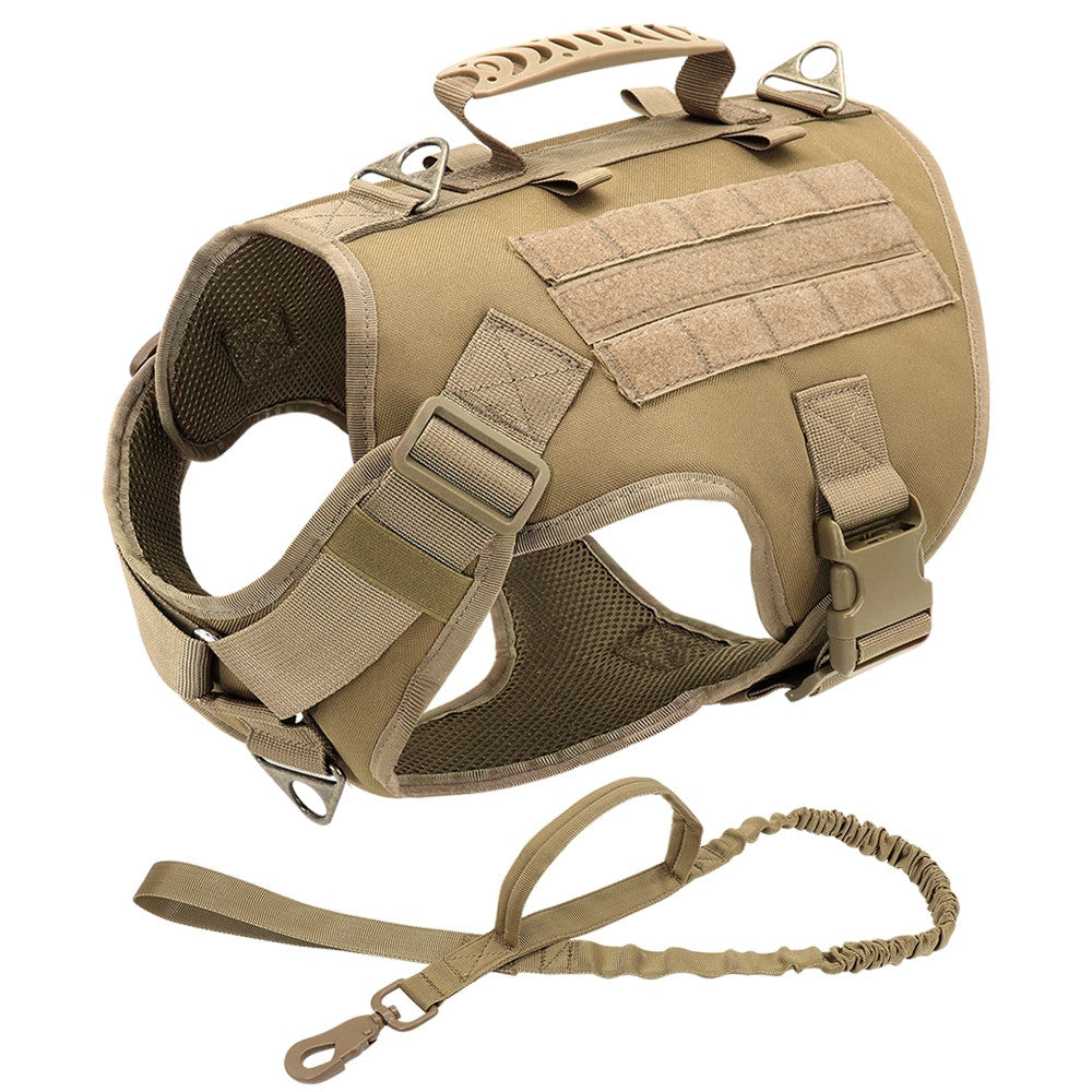 Tactical Harness Military Training Dog Vest